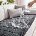 Fixwal Waterproof Flannel Dog Couch Cover, 27.6" x 88", Dark Grey by Fixwal