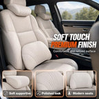 Universal Memory Foam Car Lumbar Support Pillow (Black) - Image 4