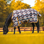 Jeffers 1200D Standard Neck Turnout Blanket, 240G, 69" - Thunderbird - Image 3
