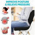FORTEM Seat Cushion & Lumbar Support for Office Chair, Wheelchair, Car - Image 5