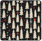 Waterproof Zipper Foldable Travel Blanket Christmas Tree Red 78.7"x78.7" by Unknown