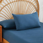 100% French Linen Pillowcase Set of 2, Breathable Envelope Closure Soft Linen Pillow Cover,Soft Luxury Hotel & Home Use, Gift - Image 6