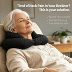 Back Sleeping Training Neck Pillow for Office, Recliner & Car - Image 2