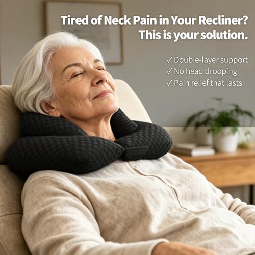 Back Sleeping Training Neck Pillow for Office, Recliner & Car - Image 2