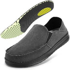 STQ Men's Orthopedic Shoes Slip On Canvas Sneakers by STQ