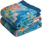 LUTBM Boho Throw Blanket for Bed 60"x80", All Season Cotton Couch Blankets by LUTBMFindYourFreeSpiritatHome