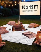 Fleece Blanket Giant Size 120" x 180" - Ultra-Soft Flannel Throw - White - Image 2