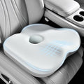 Coverado Car Seat Cushion for Long Driving, Gaming Chair, Desk, Office Chair Cushion for Back Sciatica Tailbone Pain Relief, Ergonomic Memory Foam Seat Cushion Automotive Chair Pillow 59007 Gray by COVERADOAUTO