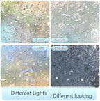 HIDBEA Window Privacy Film, 3D Stained Glass Static Cling 35.4 in x 78.7 in - Image 5