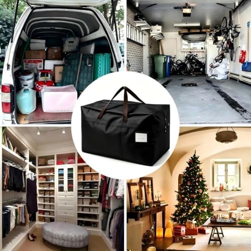 3pcs, 100L Ornament Festival Decor Items Storage Bags, Travel Duffel Bags - Image 4