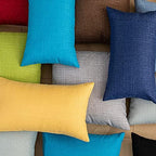 Kevin Textile Outdoor Waterproof 26”x26” Pillow Covers 2 Pack, Yellow - Image 7