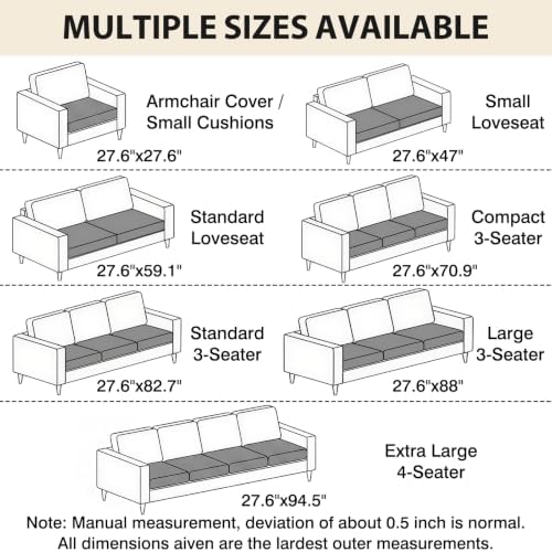 Fixwal Waterproof Flannel Dog Couch Cover, 27.6" x 94.5", White - Image 2
