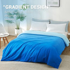Elegear Gradient Cooling Comforter Queen Size for Hot Sleepers, 79" x 86" - Image 2