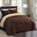 HOMME King Size 3 Pieces All Season Soft Comfortable Down Alternative Reversible Quilted Oversize Comforter Set School Dorm, Machine Washable by Unknown