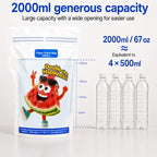 Disposable Vomit Bags, 2000ml Dual-Zip Paper Bags, 28 Pack - Image 6