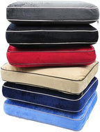 BCOSQPBUF Square Memory Foam Buckle Pillow, Assorted Colors - Image 7