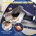 Full Bed Tent Canopy, Space Indoor Toddler Bed Tent for Kids - Image 5