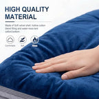 SWTMERRY Cot Mattress Topper - Quilted Cot Pads for Camping, Soft Comfortable Sleeping Cot Mattress Pad Only, Camping Pad 75"x28" for Camp Cot/Rv Bunk/Narrow Twin Bed - Image 6