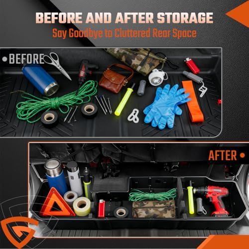 GEARLAST Under Seat Storage Boxes Fit for Chevy Silverado GMC Sierra 19-26 - Image 5