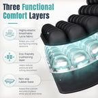 Kijani Airplane Seat Cushion for Long Flights, Inflatable Travel Cushion - Image 5