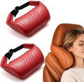 Memory Foam Car Headrest Neck Pillow-2 Pack，Red by Unknown