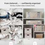 Compactor Vacuum Storage Bag & Semi-Rigid Cube, Closet Organizer, 125L - Image 3