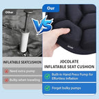 Inflatable Seat Cushion,36 Air Cell Pressure Relief Airplane Cushion - Image 4