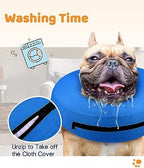 Supet Inflatable Dog Cone Collar Alternative After Surgery, Dog Neck Donut Collar Recovery E Collar for Neuter, Soft Pet Cone for Small Medium Large Dogs - Image 5