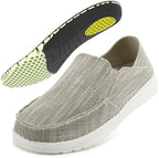 STQ Men's Orthopedic Shoes Slip On Canvas Sneakers by STQ