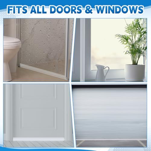 10 Rolls 20 ft X1'' Weather Stripping Clear Silicone Door Seal - Image 4