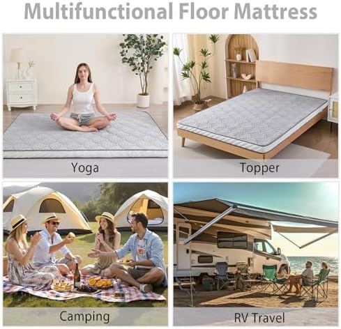 Zelladorra Japanese Floor Mattress, Portable Floor Mattress - Image 7