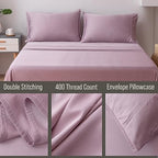 BELLA COTERIE | Luxury Bamboo Viscose Queen Size Pillowcase Set - Image 3