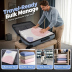 2026 New No-Pump Vacuum Storage Bags, 3D Vacuum Storage Bags, Portable Large Clothes Compression Bags for Household Use, Convenient Cube Storage Bag for Clothes, Comforters (5, 31.5 * 39.4in) - Image 5