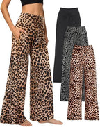 Showitty Wide Leg Pants for Women with Pockets, High Waist Yoga Lounge by Showitty