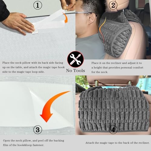 Memory Foam Recliner Neck Pillow. - Image 7