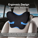 Definitely Comfy Car Headrest Pillow, Car Neck Pillow with Adjustable Strap - Image 5