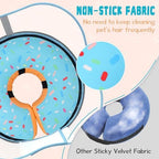 Elevated Inflatable Dog Cone Collar Alternative After Surgery, Dog Donut Collar, Soft Pet Cone to Stop Licking for Small Medium Large Dogs - Image 4