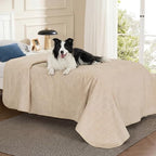 Bedsure Waterproof Bed Cover for Bed and Dogs Quick Drying, 68x82IN by BEDSURE