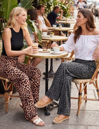 Showitty Wide Leg Pants for Women with Pockets, High Waist Yoga Lounge - Image 3