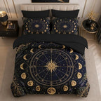 WeCozy Full Comforter Set with Sheets, 7 Pieces Celestial Astrology Bedding by WeCozyHomeDecor