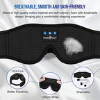 MUSICOZY Bluetooth Sleep Mask Headphones and Travel Storage Case Bundle - Image 4