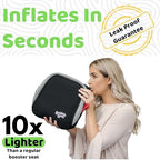 BubbleBum Twin-Pack, Backless Booster Car Seat – Inflatable,Travel Booster - Image 2