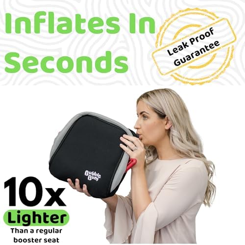 BubbleBum Inflatable Travel Booster Car Seat – Backless Booster carseat - Image 2