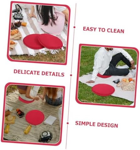 POPETPOP 10pcs Outdoor Picnic Cushion Pads Lightweight Supple Camping Seat Mat for Portable Cushions for Camping Park and Beach - Image 2