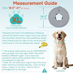 Dog Cone, No-Inflation Sponge Donut Collar for Dogs After Surgery - Image 5