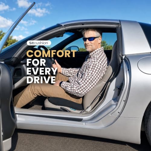 Car Seat Cushion for Driving, Coccyx Cushion for Car (Breathable 4D Cover) - Image 7