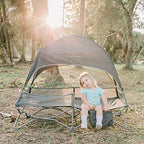 Baby Delight Go with Me Bungalow Deluxe Portable Cot, Grey - Image 6