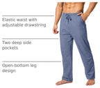 Pudolla Men's Cotton Yoga Sweatpants Athletic Casual Pants with Pockets - Image 4