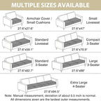 Fixwal Waterproof Flannel Dog Couch Cover, 27.6" x 47", Coffee - Image 2