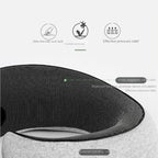 QUQUQ Travel Neck Pillow for Sleeping U-Shaped Cotton Pillow Portable Slow-Rebound Neck Support Comfortable(Blue,1pcs) - Image 5